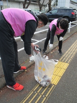 写真：座間駅周辺清掃活動6