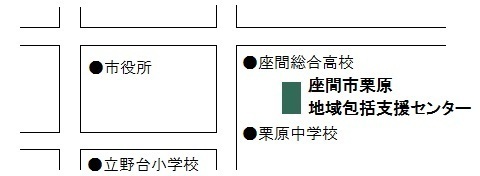 地図：栗原包括支援センター