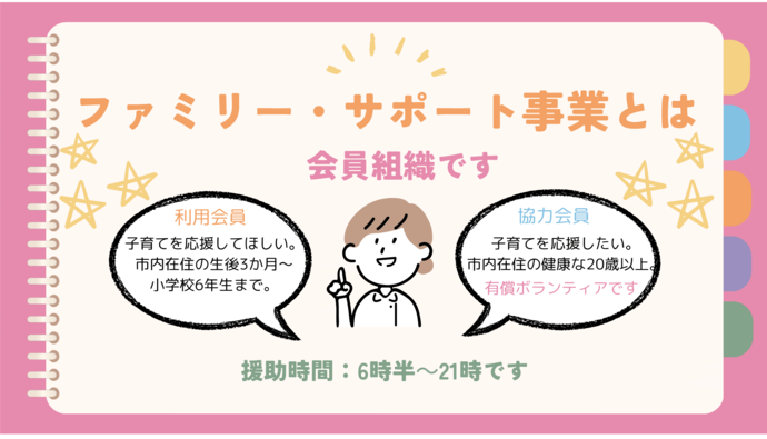 画像：ファミリーサポートとは
