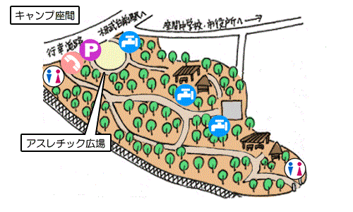 地図：富士山公園