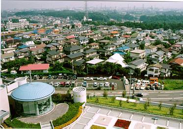 写真：座間市内の街なみ