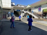 写真：街頭キャンペーン