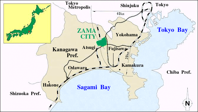 Location and Topography（map）