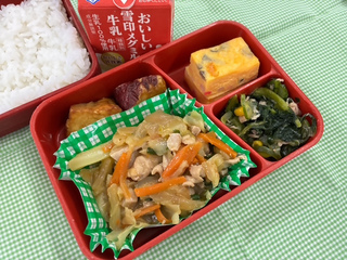 写真：10月30日（木曜日）の学校給食