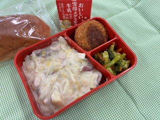 写真：10月8日（水曜日）の学校給食