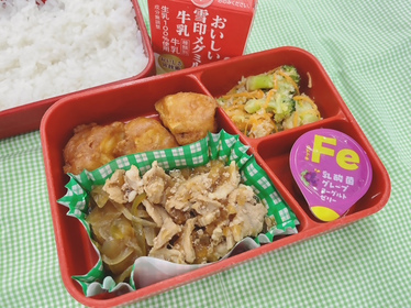 写真：6月27日（金曜日）の学校給食