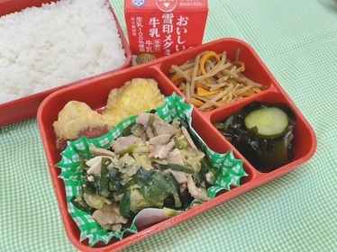 写真：7月17日（木曜日）の学校給食