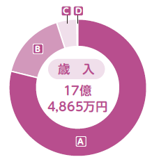 画像：後期高齢者医療保険特別会計（歳入）の円グラフ