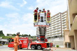 写真：消防署見学の様子3