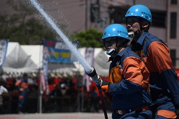 写真：操法演技の様子11