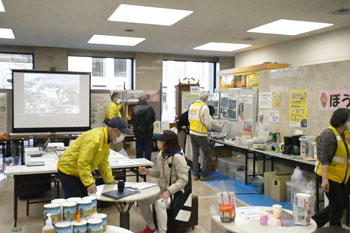 写真：防災カフェ会場の様子2