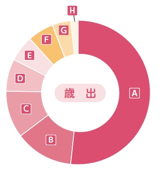 画像：歳出の円グラフ