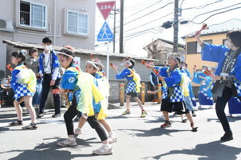 写真：よさこい踊り