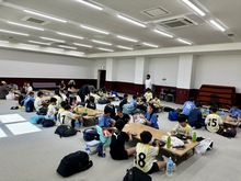 写真:昼食の風景