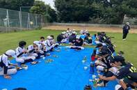写真：昼食の様子