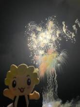 ざまりんと花火