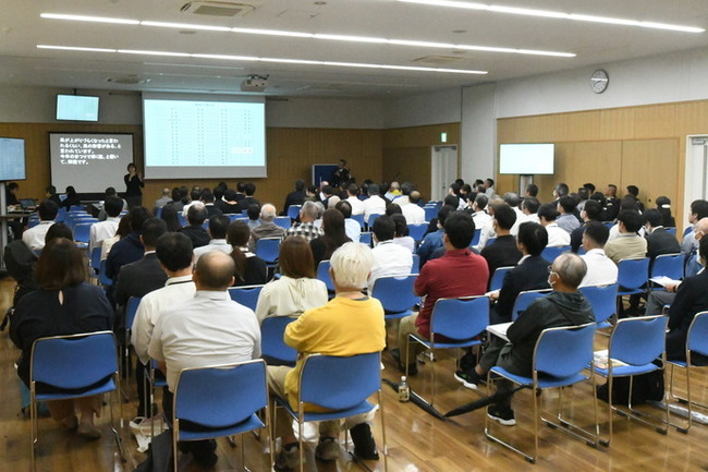 写真：キックオフ防災講演会の様子