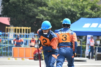写真：操法演技の様子10