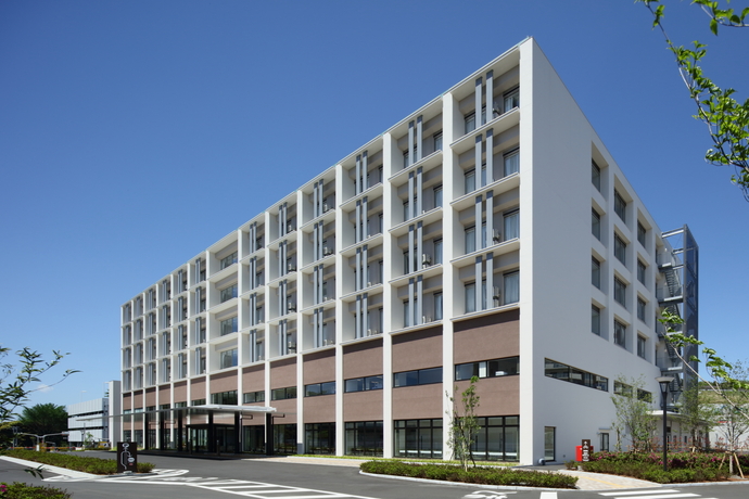 座間総合病院外観の写真