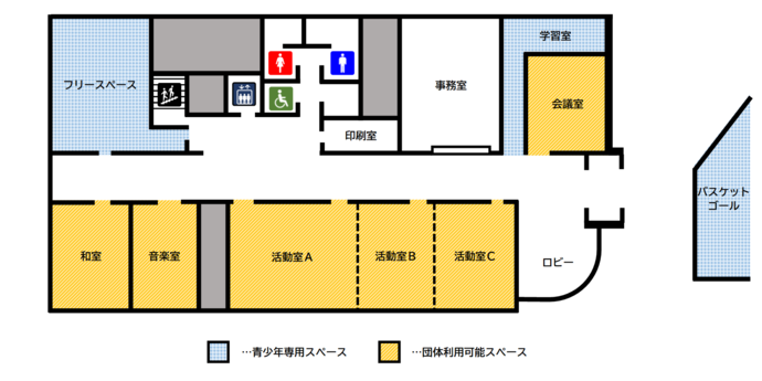 サニープレイス座間1階地図