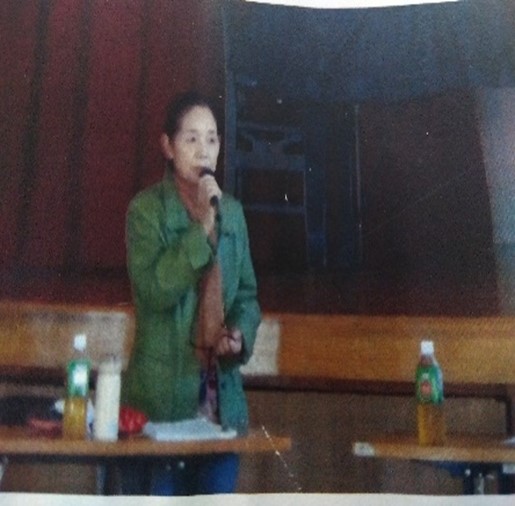 写真:第1部講師の山本緑さん