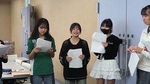 写真：青少年健全育成大会の発表準備の様子2