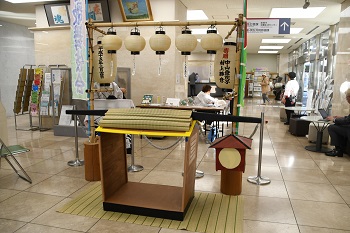 写真：入谷歌舞伎で使用されているかご