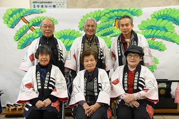 写真：入谷歌舞伎会の皆さん