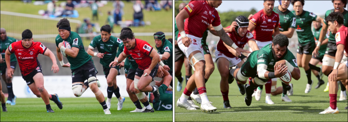 画像：試合中の画像