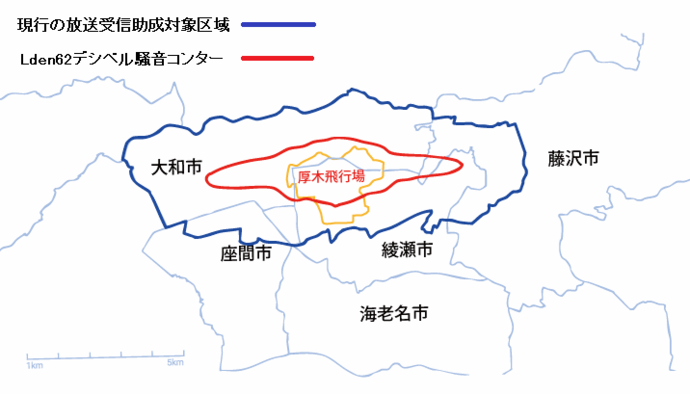 画像：対象区域図