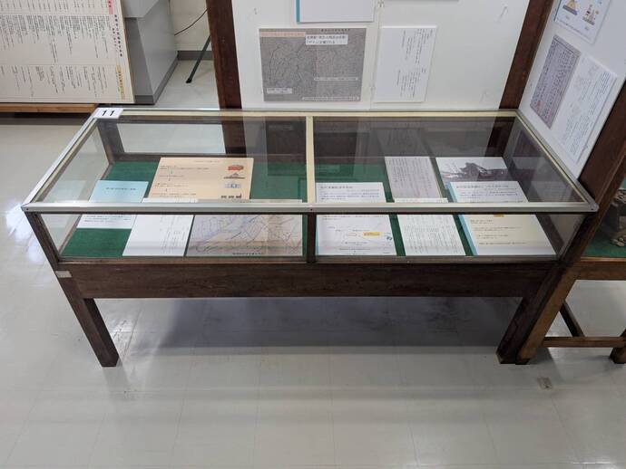 写真：常設展示室の展示状況
