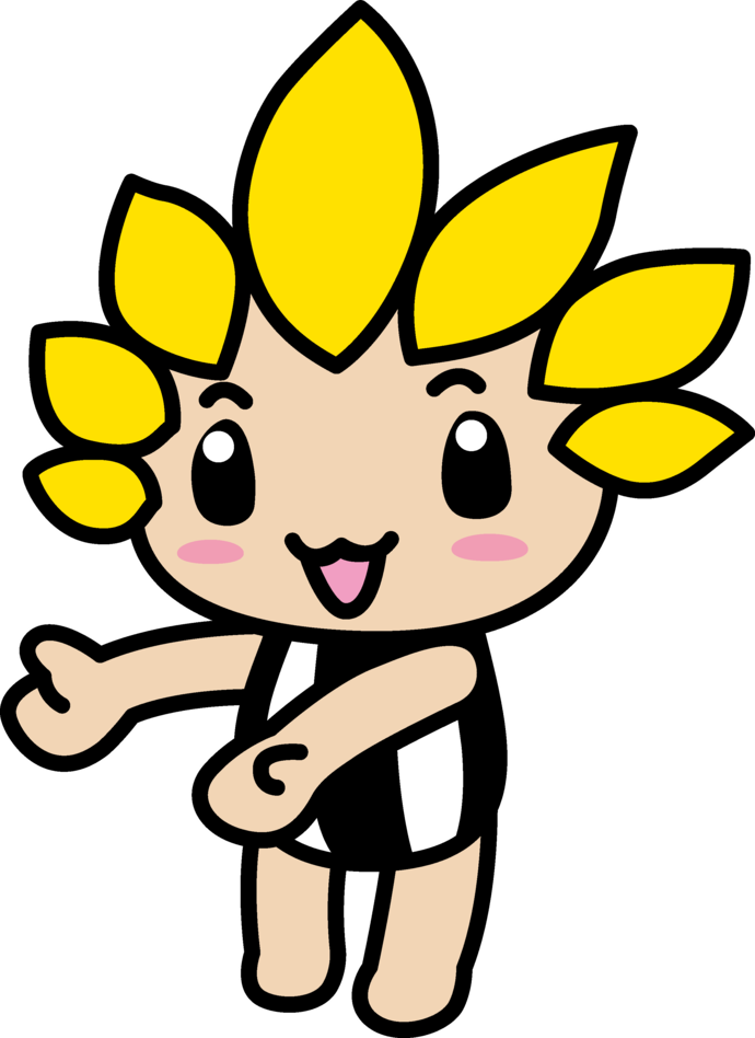 左を紹介するざまりん