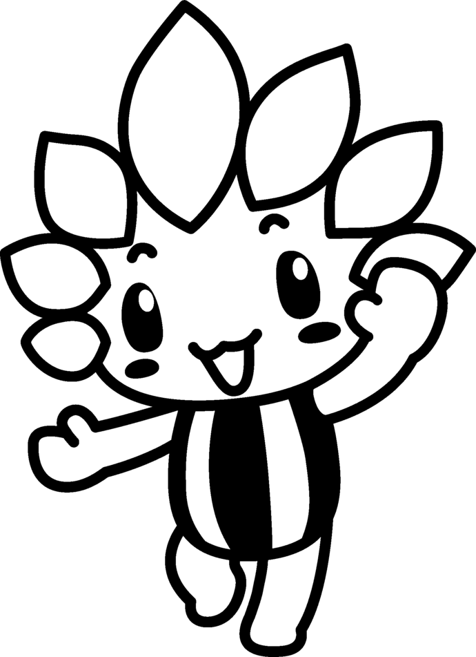 白黒のざまりん