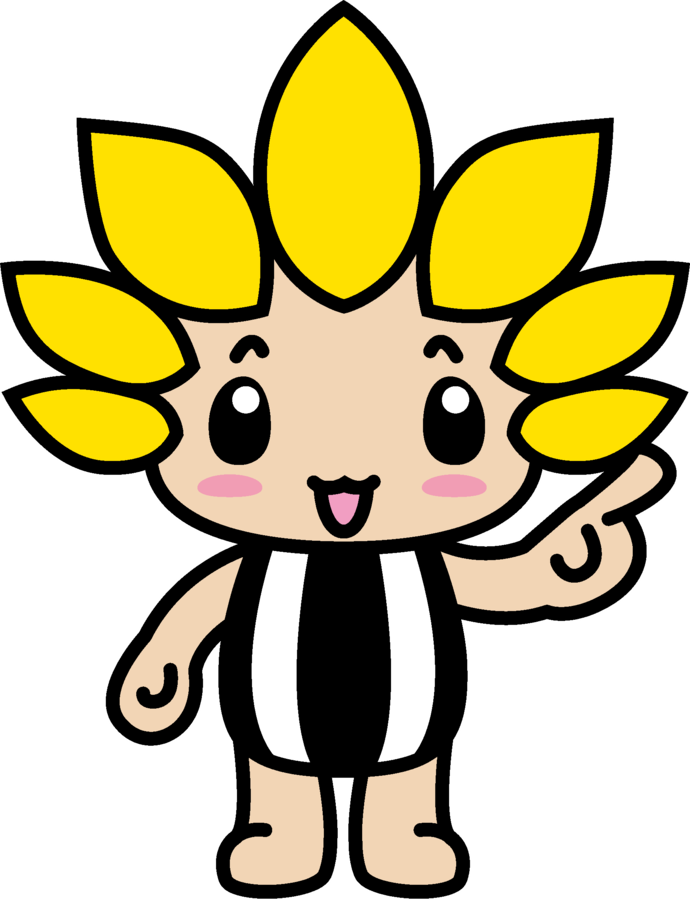 ざまりん指差し左手