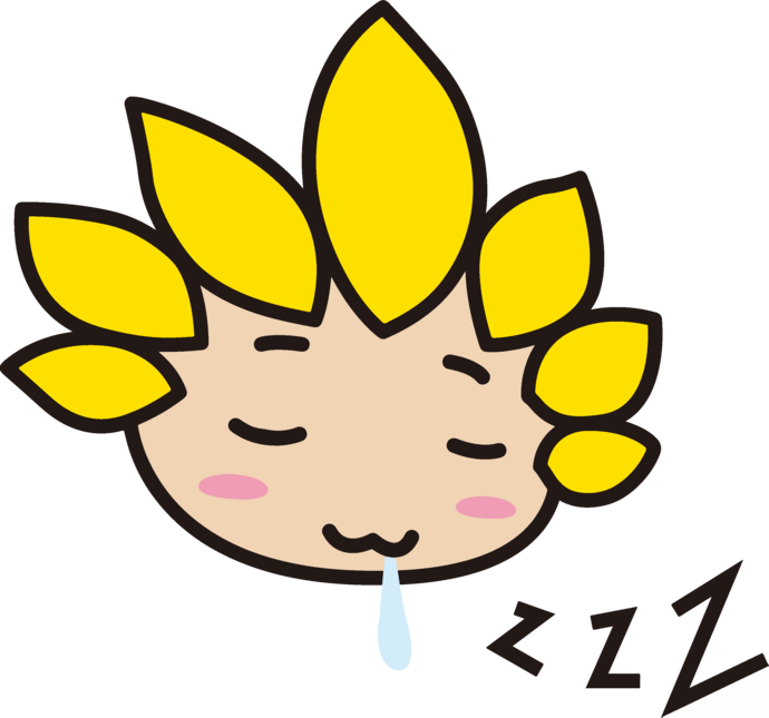 眠るざまりん