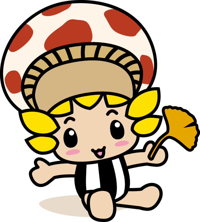 きのこ頭のざまりん