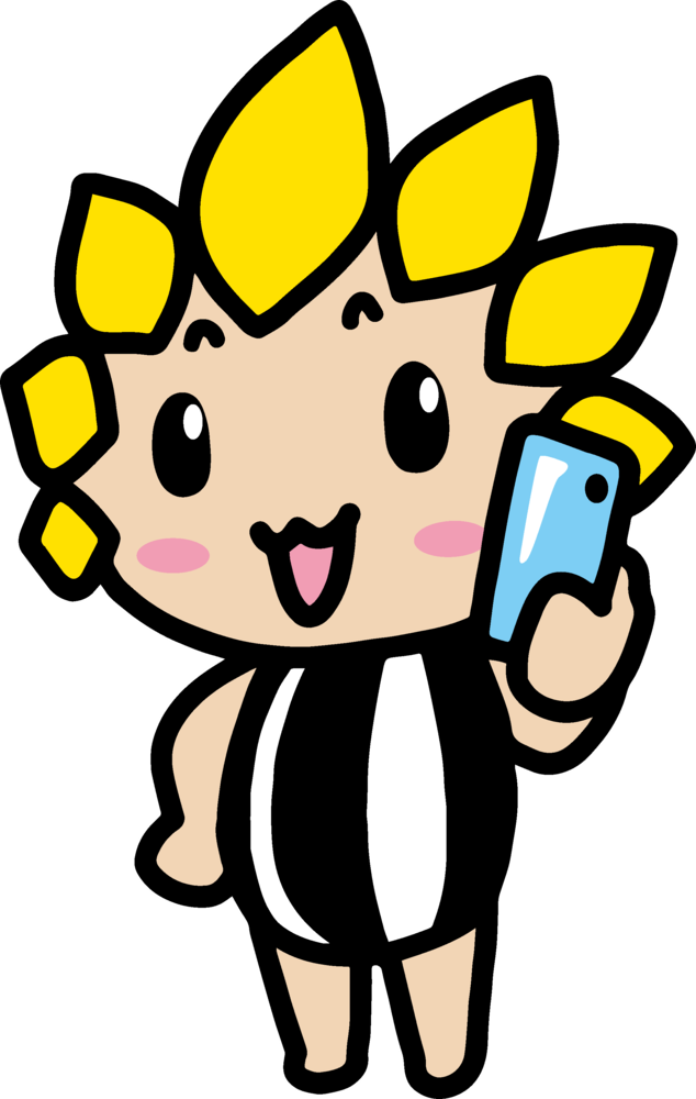 電話をするざまりん