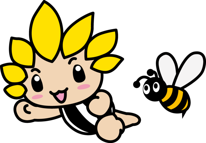 ハチさんとざまりん