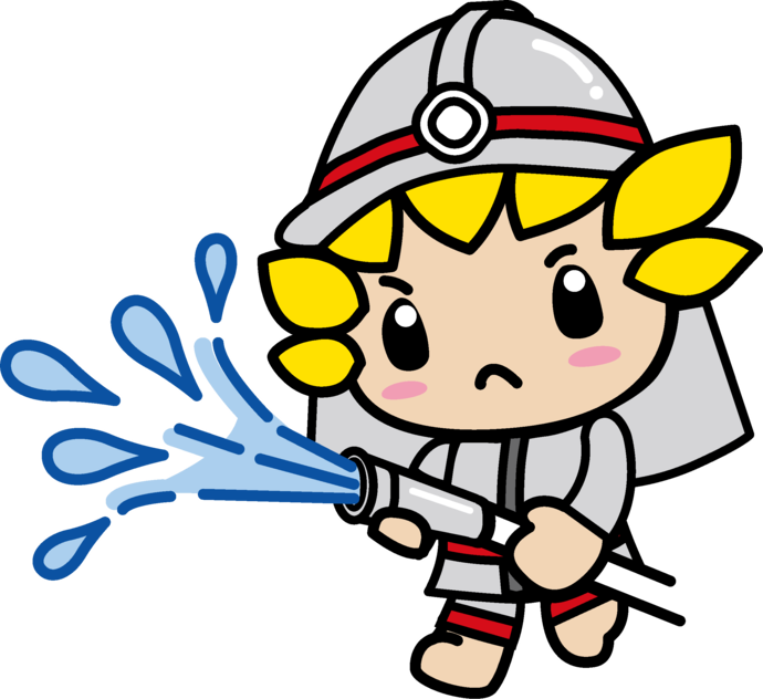 消防隊員ざまりん