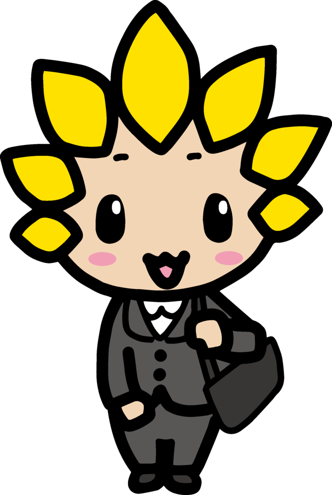 スーツを着たざまりん