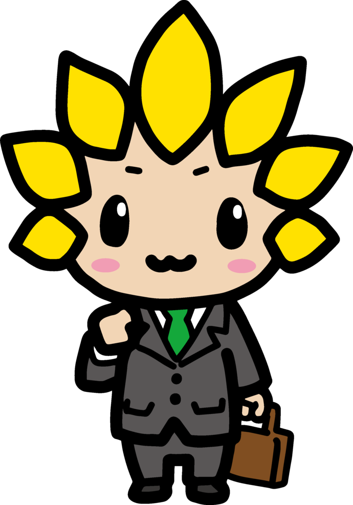 スーツを着たざまりん