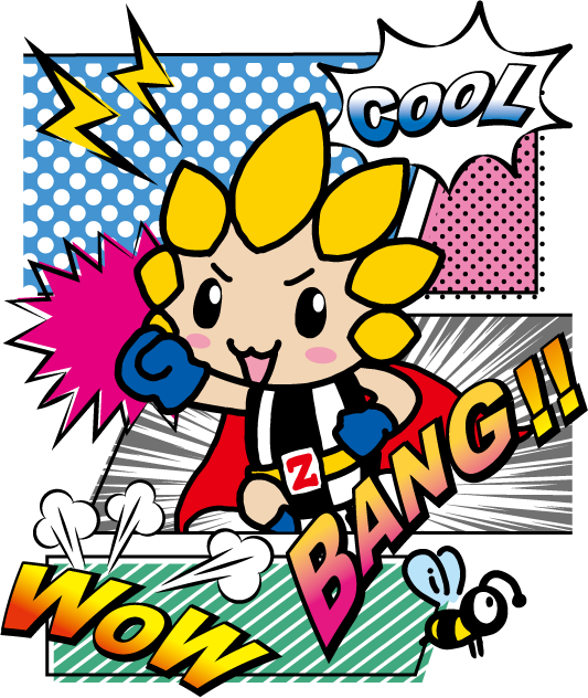 アメコミ風ざまりん