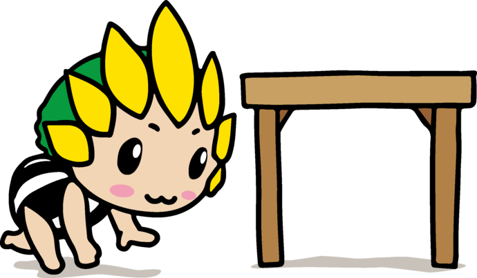 シェイクアウトをするざまりん