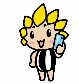 通話するざまりん