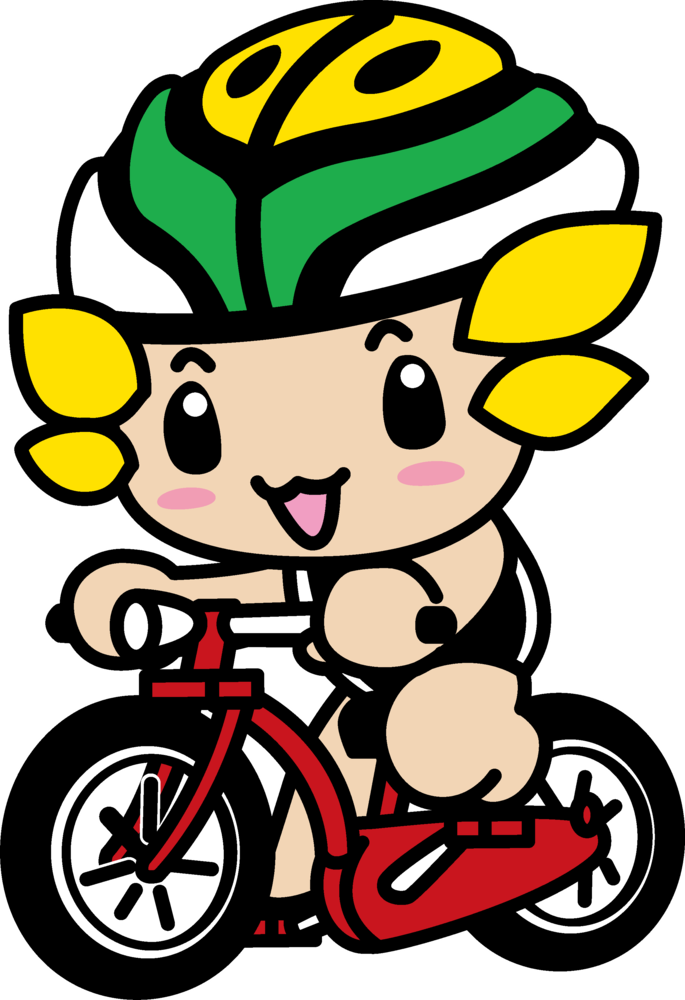 自転車ざまりん（左向き）