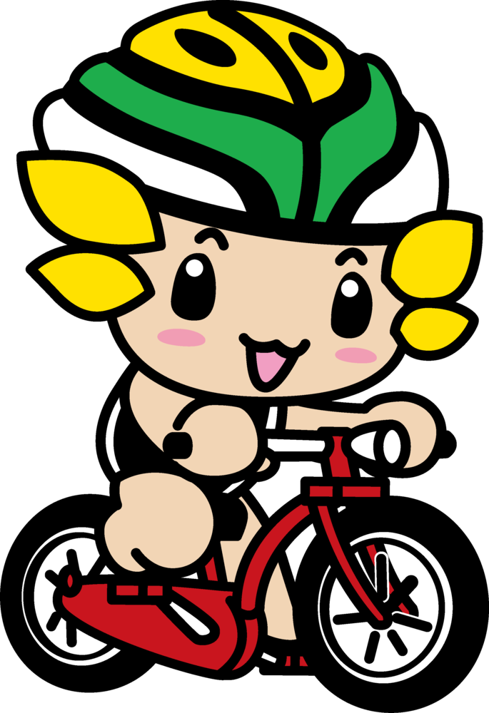 自転車ざまりん（右向き）