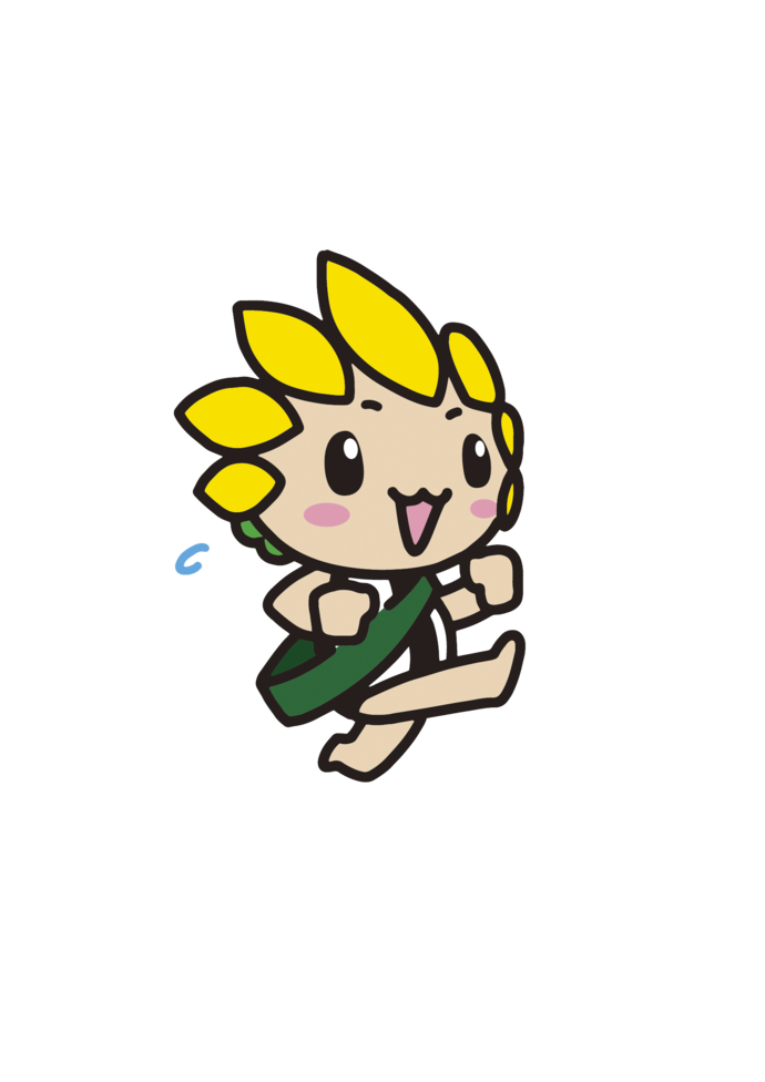 リレーするざまりん