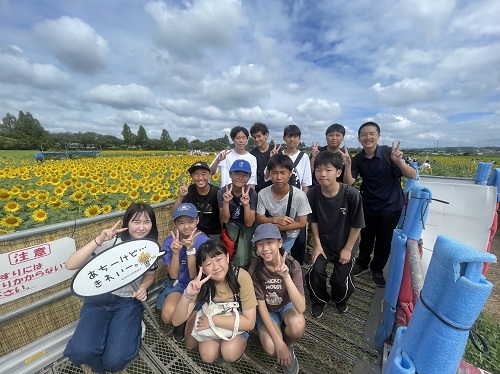 写真：ひまわりまつり集合写真